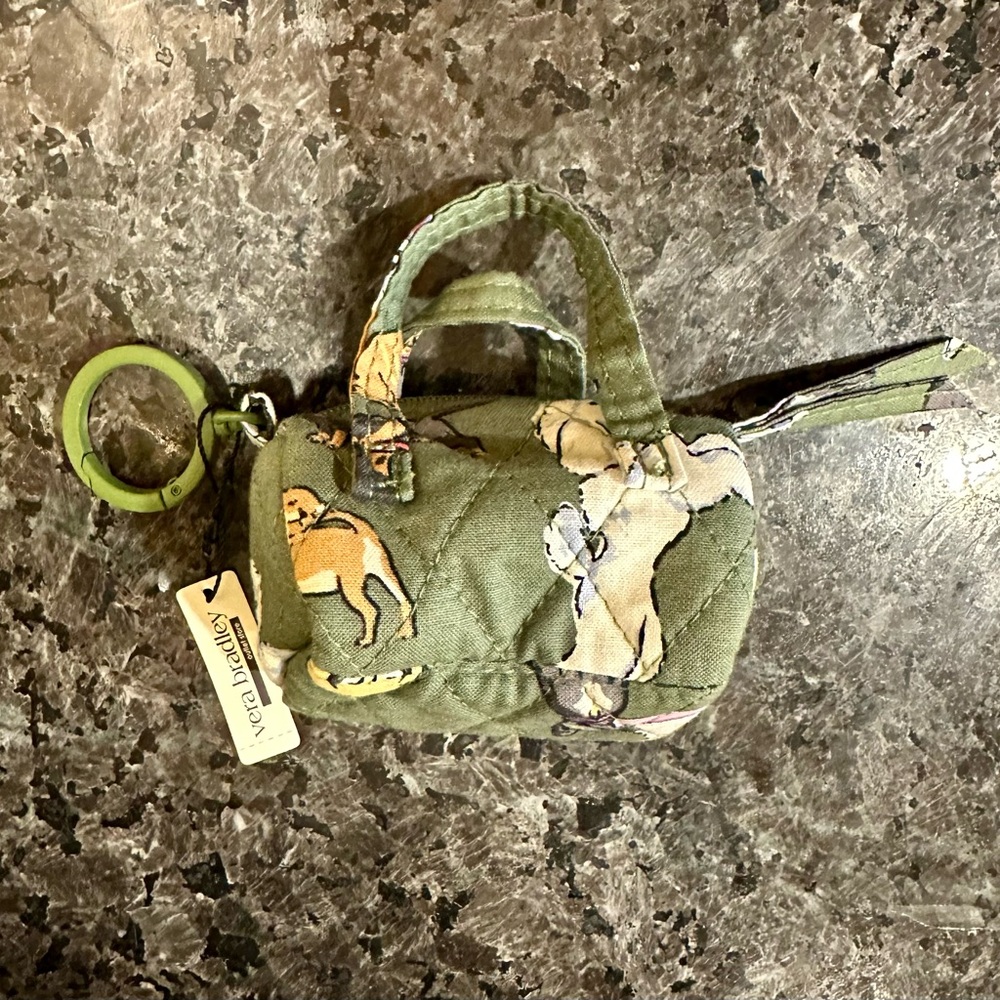 Vera Bradley Mini Duffel Bag Charm